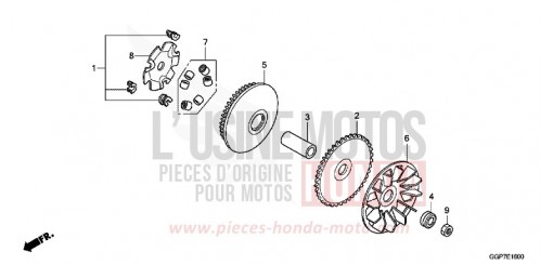 DRIVE FACE NSC50T2E de 2014